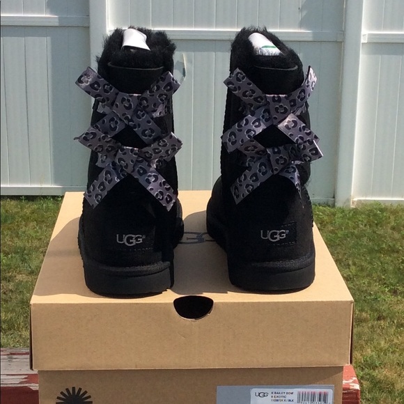 UGG BAILEY BOW II EXOTIC - Picture 2 of 5